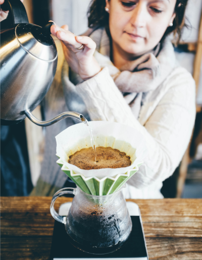 Nagy-Bertók Anita Filter kávé ( Brewing) képzés